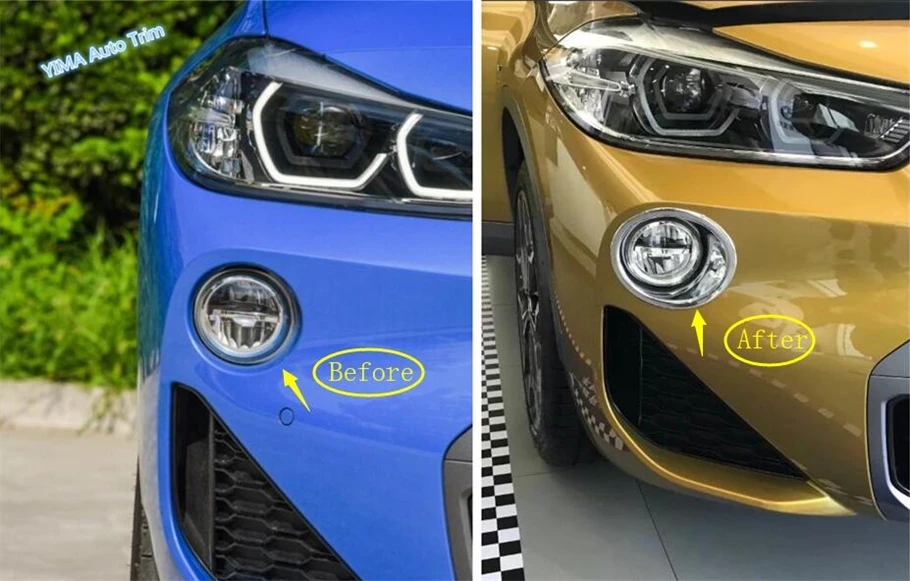 Lapetus Auto Styling Front Fog Lights Foglight Lights Lamp Ring Cover Trim Fit For BMW X2 F39 2018 2019 2020 ABS Bright Chrome
Lapetus Auto Styling Front Fog Lights Foglight Lights Lamp Ring Cover Trim Fit For BMW X2 F39 2018 2019 2020 ABS Bright Chrome