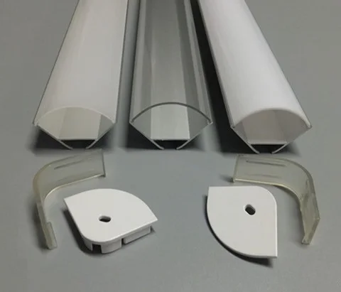 V-shape Aluminum Channel - LED Aluminum Extrusion for Flex/hard LED Strip Light White/milk Cover (100cm/39.37inch) Free Shipping
V-shape Aluminum Channel - LED Aluminum Extrusion for Flex/hard LED Strip Light White/milk Cover (100cm/39.37inch) Free Shipping
