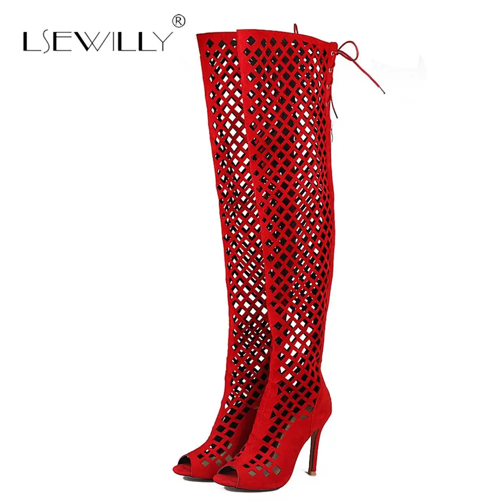 Lsewilly Sexy Gladiator Sandals Thin High Heel Women Peep Toe Hollow Out Summer Over the knee Long Boots Stiletto Size 46 S371
Lsewilly Sexy Gladiator Sandals Thin High Heel Women Peep Toe Hollow Out Summer Over the knee Long Boots Stiletto Size 46 S371