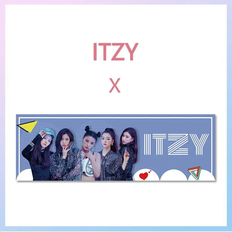 

[MYKPOP]ITZY Banner Concert Airport Supporting Banner KPOP Fans Collection SA19071414