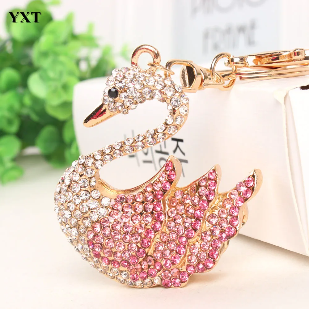Swan Goose Keyring Charm Pendant Animal Lovely Rhinestone Crystals Purse Bag Key Chain Accessories Jewelry Gift High Quality
Swan Goose Keyring Charm Pendant Animal Lovely Rhinestone Crystals Purse Bag Key Chain Accessories Jewelry Gift High Quality