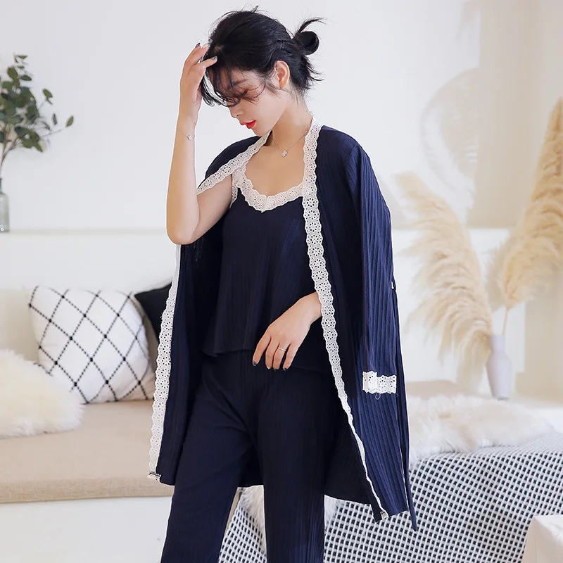 Cotton Pajamas for Women Femme Nightwear Home Clothing Pajamas Robe Set Sleepwear Sexy Bathrobe Set Pink Pull Size Bridesmaid
Cotton Pajamas for Women Femme Nightwear Home Clothing Pajamas Robe Set Sleepwear Sexy Bathrobe Set Pink Pull Size Bridesmaid