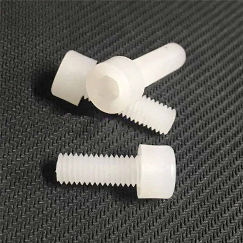 1pcs M10 PVDF inner hexagon Stigma head plastic screw Corrosion resistant bolt Strong acid and alkali resistance 25-50mm Length
1pcs M10 PVDF inner hexagon Stigma head plastic screw Corrosion resistant bolt Strong acid and alkali resistance 25-50mm Length
