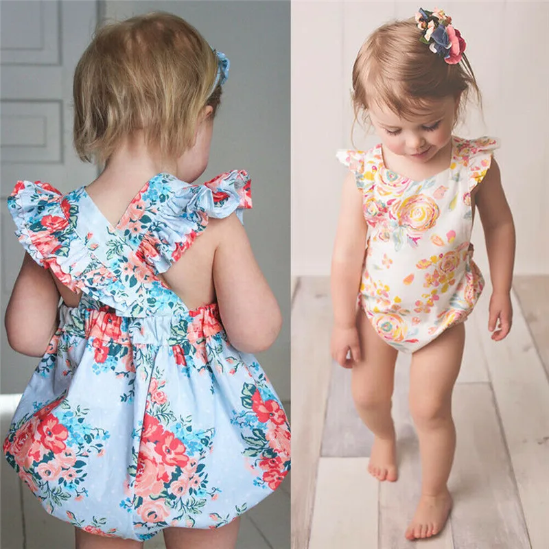 Cute Newborn Baby Girl Floral Ruffle Romper Jumpsuit Clothes Jumpsuit Clothes Cotton Outfit Sunsuit Printing Floral
Cute Newborn Baby Girl Floral Ruffle Romper Jumpsuit Clothes Jumpsuit Clothes Cotton Outfit Sunsuit Printing Floral