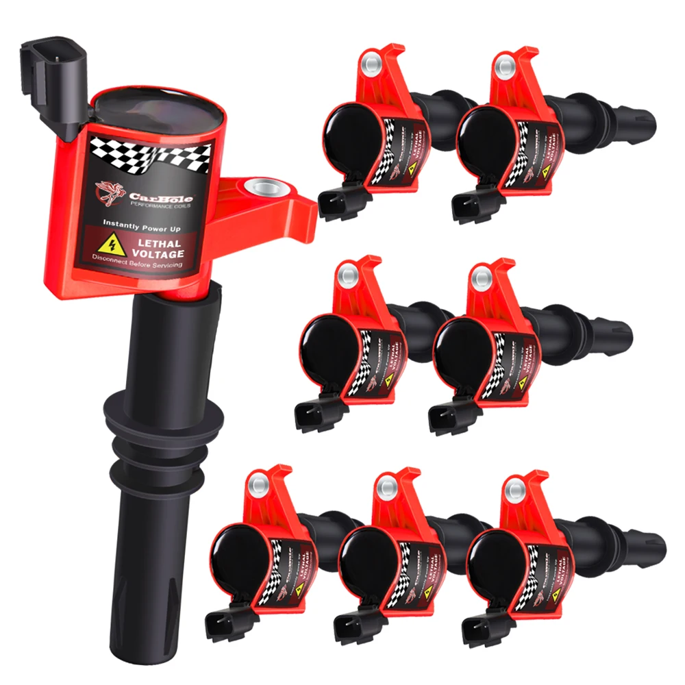 CARBOLE 8 pcs High Performance Ignition Coils For Ford Lincoln MERCURY 4.6 5.4L V8 2004-2008 DG511GH
CARBOLE 8 pcs High Performance Ignition Coils For Ford Lincoln MERCURY 4.6 5.4L V8 2004-2008 DG511GH