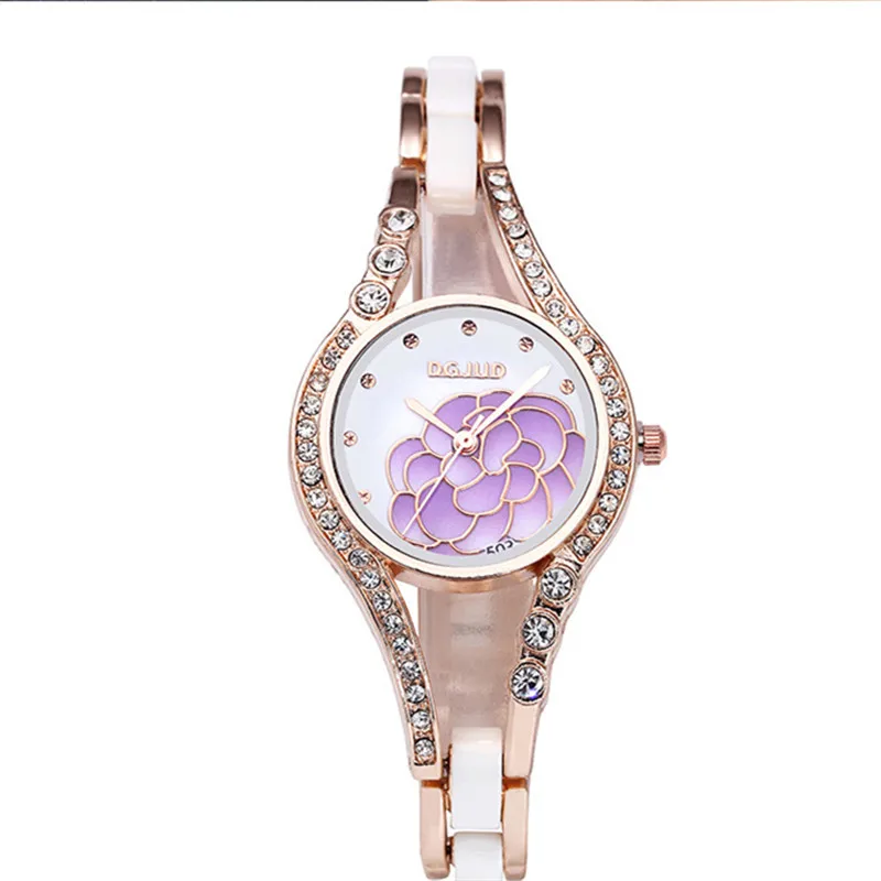 Business New Ladies Watch Quartz Clock Rose-gold Alloy Ceramic Wristwatch for Women Girl Female Black White
Business New Ladies Watch Quartz Clock Rose-gold Alloy Ceramic Wristwatch for Women Girl Female Black White