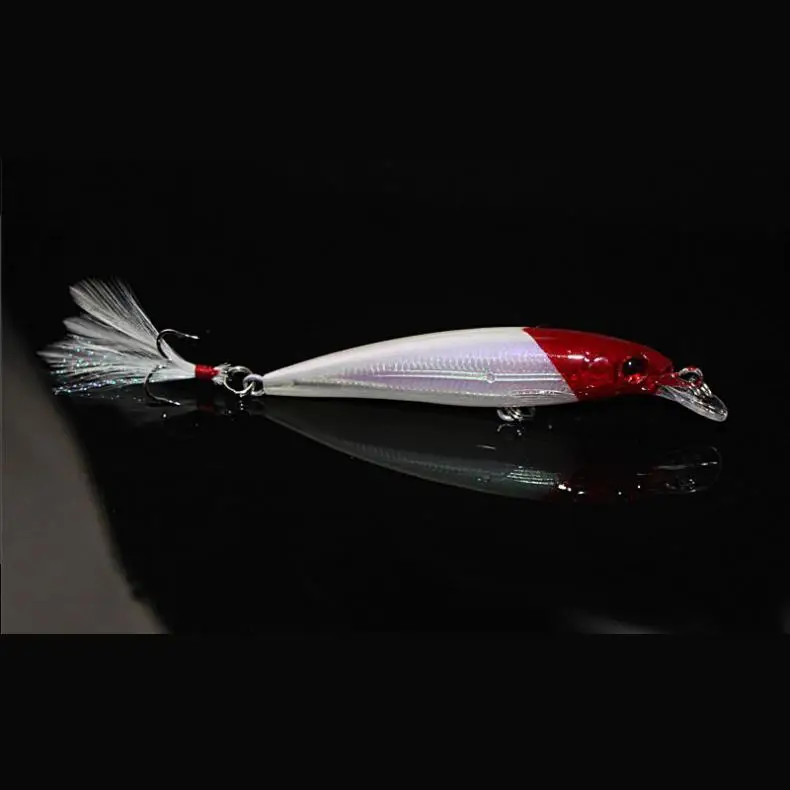10pcs/lot Fishing Lure Suit 9cm 8g Treble Hooks Minnow Artificial Fish Hard Bait Plastic Fishing Tackle for Bass Carp
10pcs/lot Fishing Lure Suit 9cm 8g Treble Hooks Minnow Artificial Fish Hard Bait Plastic Fishing Tackle for Bass Carp