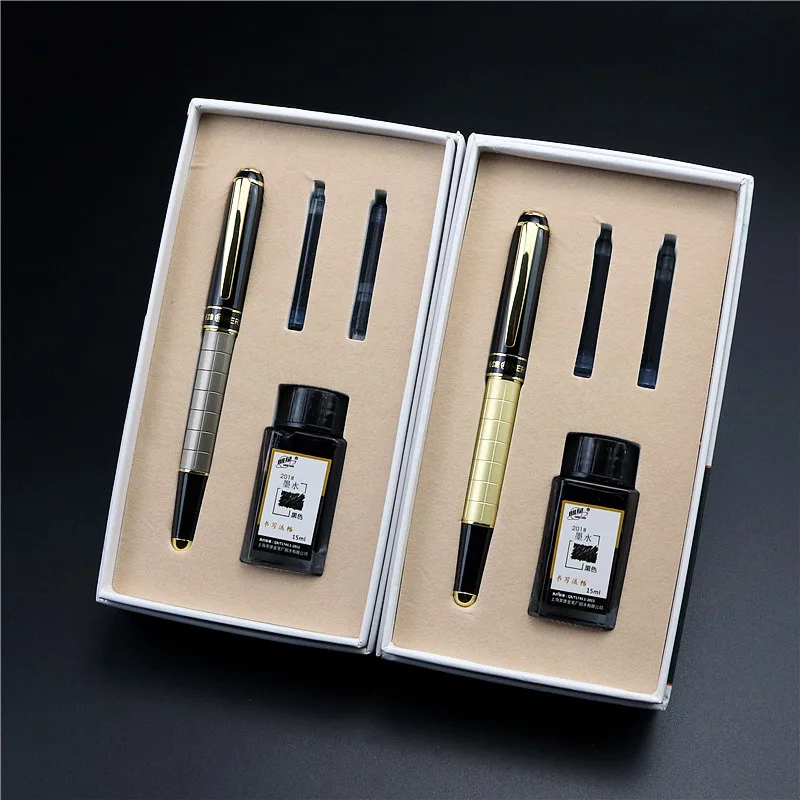 Fountain pen Ink set Premium pen with bottled ink and ink cartridge 2 colors to choose from
Fountain pen Ink set Premium pen with bottled ink and ink cartridge 2 colors to choose from