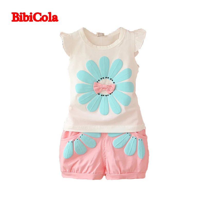 BibiCola 2017 Summer Newborn Baby Girl Floral Sunflower Print Clothes Top+Shorts 2PCS Kids Clothing Set Casual Sport Suit Set
BibiCola 2017 Summer Newborn Baby Girl Floral Sunflower Print Clothes Top+Shorts 2PCS Kids Clothing Set Casual Sport Suit Set