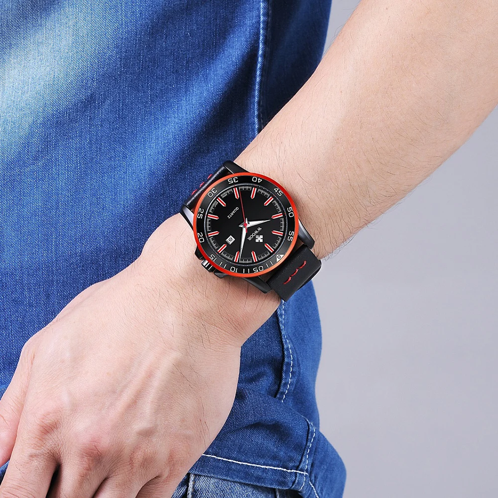 Luxury Brand Fashion Men Quartz Watch Casual Sports Watches Mens Waterproof Date Leather Military Wrist Watch Relogio Masculino
Luxury Brand Fashion Men Quartz Watch Casual Sports Watches Mens Waterproof Date Leather Military Wrist Watch Relogio Masculino