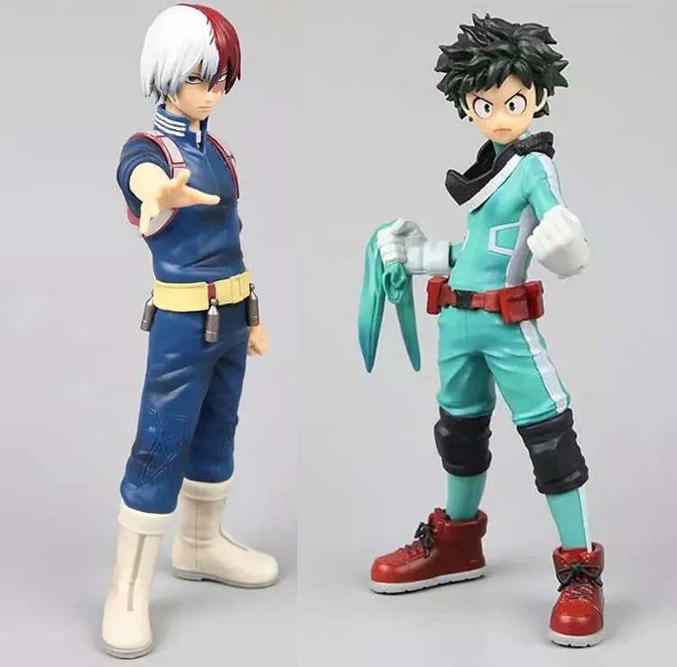 2pcs Izuku Midoriya Shoto Todoroki Super Hero Comic Anime My Hero Academia Boku no Hero Ban DXF SP 17cm Figur Figurine Toy
2pcs Izuku Midoriya Shoto Todoroki Super Hero Comic Anime My Hero Academia Boku no Hero Ban DXF SP 17cm Figur Figurine Toy