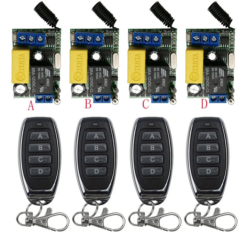 Xuanlongyuan AC220V 1CH 10A RF беспроводной пульт дистанционного управления, релейный переключатель, система безопасности, гаражные ворота, электрическ...
Xuanlongyuan AC220V 1CH 10A RF беспроводной пульт дистанционного управления, релейный переключатель, система безопасности, гаражные ворота, электрическ...