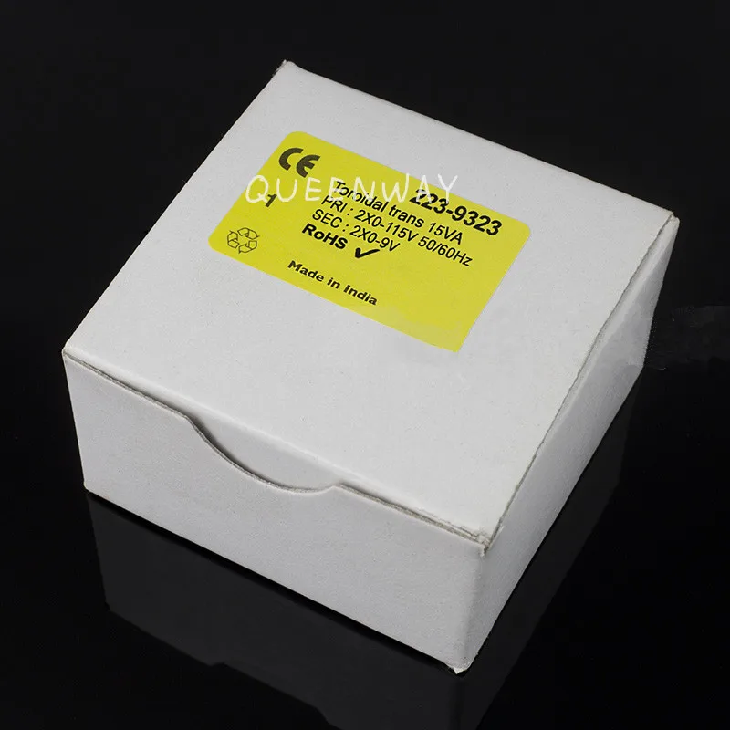 T-002 Double 9V 15W TALEMA Square PCB Welding Plate Sealing Toroidal Transformer 15VA
T-002 Double 9V 15W TALEMA Square PCB Welding Plate Sealing Toroidal Transformer 15VA