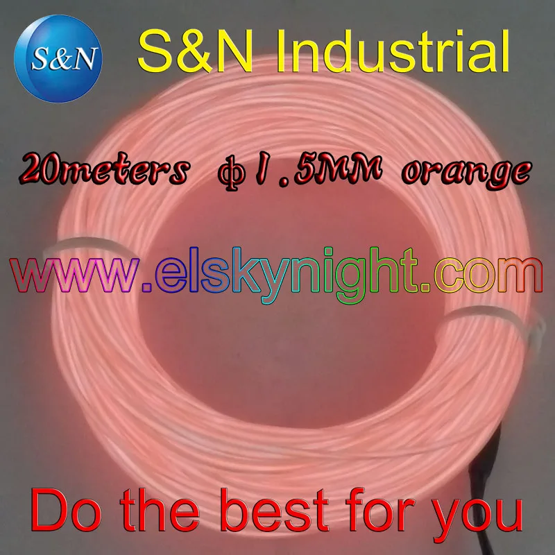 Orange 20M Flexible Wire Rope Tube Neon Light &100-240VACinverter for holiday,party,festival and house decoration freeshipping
Orange 20M Flexible Wire Rope Tube Neon Light &100-240VACinverter for holiday,party,festival and house decoration freeshipping