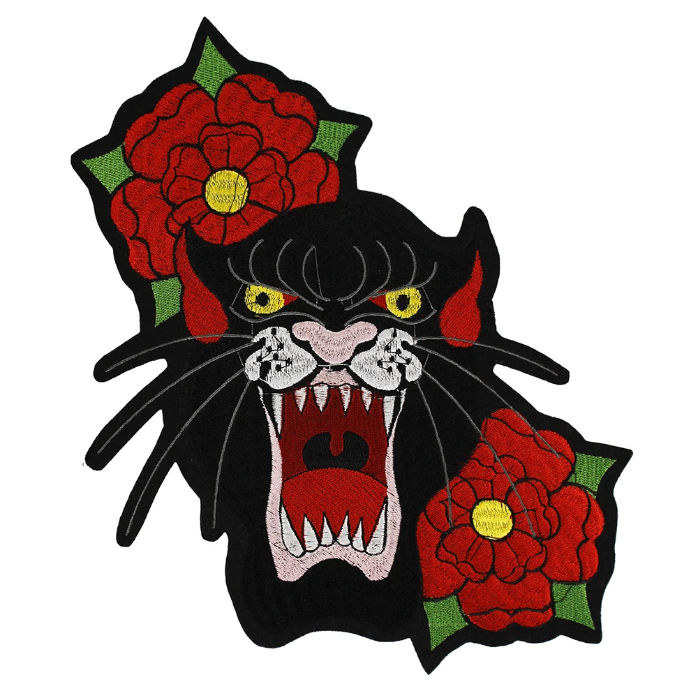 Embroidery Leopard Patches Flower Applique Jacket Back Badges Iron on Stickers Clothes DIY Jacket Jeans Badge 10pieces
Embroidery Leopard Patches Flower Applique Jacket Back Badges Iron on Stickers Clothes DIY Jacket Jeans Badge 10pieces