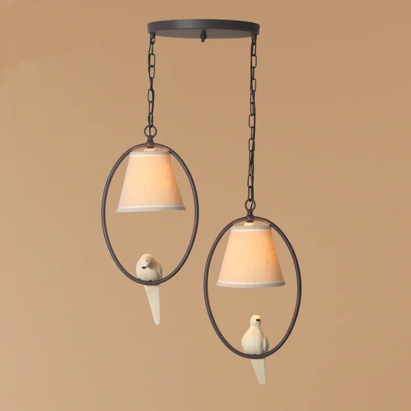 Terrace Restaurant pastoral Bird 1/2/3 heads lamps style country Pendant Lights art Nordic retro corridor FG910
Terrace Restaurant pastoral Bird 1/2/3 heads lamps style country Pendant Lights art Nordic retro corridor FG910