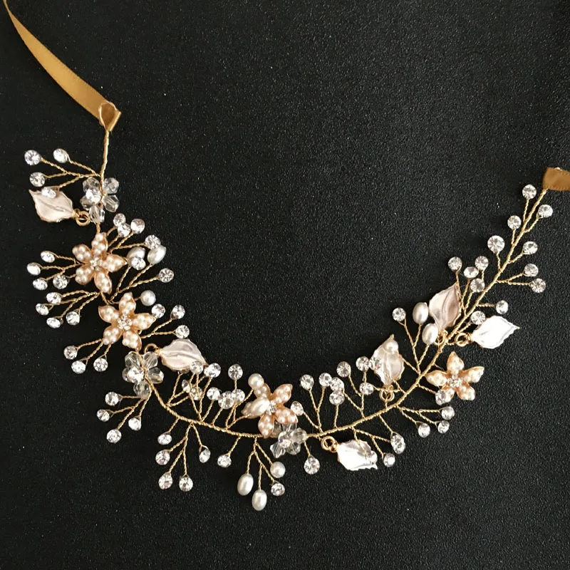 SLBRIDAL Rose Gold Vintage Crystals Rhinestones Simulated Pearls Wedding Hair accessories Hairband Bridal Headband Women Jewelry
SLBRIDAL Rose Gold Vintage Crystals Rhinestones Simulated Pearls Wedding Hair accessories Hairband Bridal Headband Women Jewelry