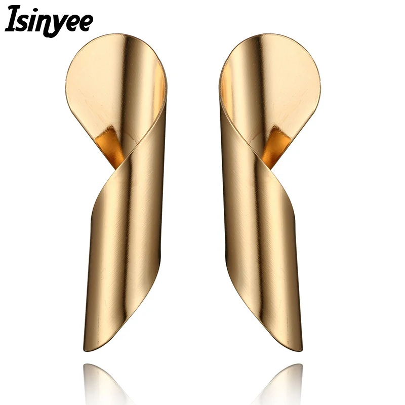 ISINYEE Fashion Metal Spiral Irregular Exaggerated Stud Earrings For Women Girls 2021 Punk Jewelry Brincos Accessories
ISINYEE Fashion Metal Spiral Irregular Exaggerated Stud Earrings For Women Girls 2021 Punk Jewelry Brincos Accessories