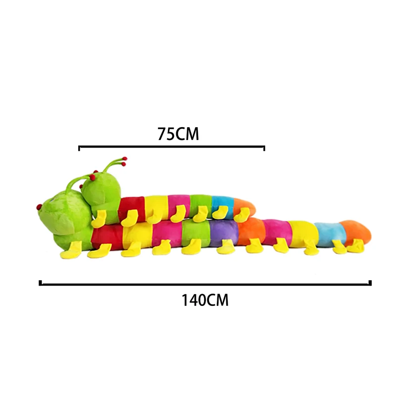 Colorful caterpillar sleeping pillow cute plush toy cushion child Doll Girl Day gift doll
Colorful caterpillar sleeping pillow cute plush toy cushion child Doll Girl Day gift doll