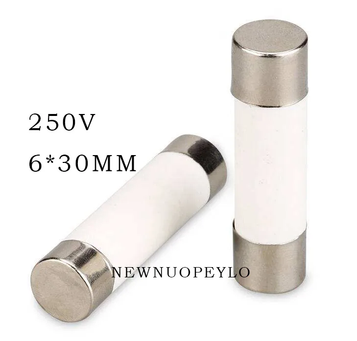 10Pcs 6*30 Fast blow Ceramic Fuse 6x30mm Fuse 250V 0.5A 1A 2A 3A 4A 5A 6A 8A 10A 12A 15A 16A 20A 25A 30A RO58
10Pcs 6*30 Fast blow Ceramic Fuse 6x30mm Fuse 250V 0.5A 1A 2A 3A 4A 5A 6A 8A 10A 12A 15A 16A 20A 25A 30A RO58