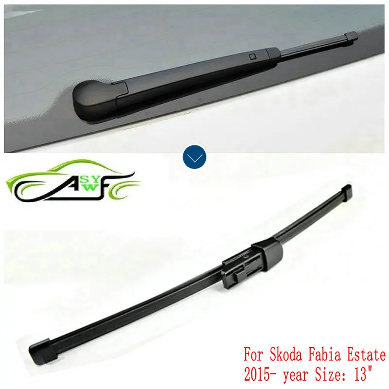 Car rear wiper blade for Skoda Fabia Estate (from 2015 onwards) 13" Rear Windscreen Wiper
Car rear wiper blade for Skoda Fabia Estate (from 2015 onwards) 13" Rear Windscreen Wiper