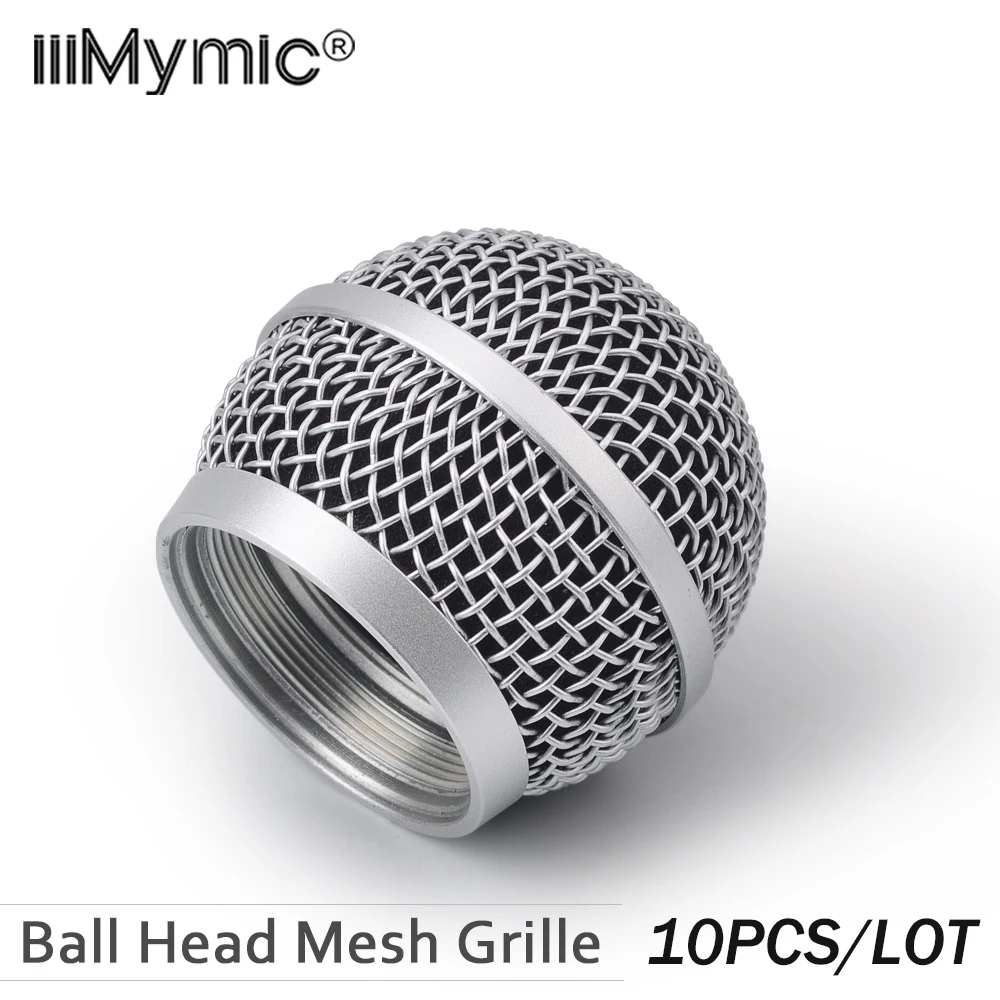 10PCS New Replacement Ball Head Mesh Microphone Grille for Shure PG58 PG 58 Accessories
10PCS New Replacement Ball Head Mesh Microphone Grille for Shure PG58 PG 58 Accessories