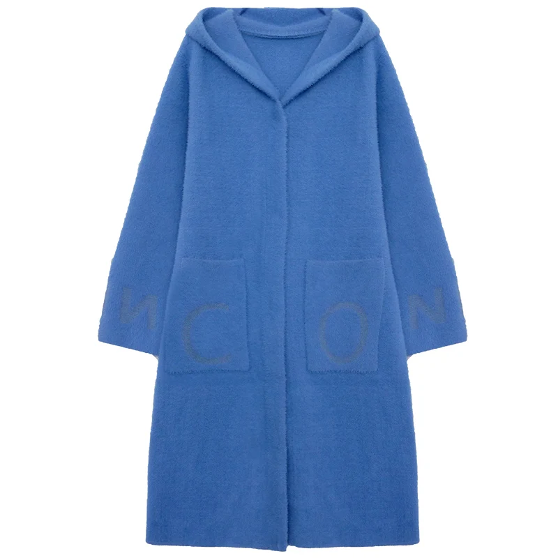 Imitation mink velvet jacket female medium length 2020 new winter loose thickening jumper sweater coat knitted cardigan
Imitation mink velvet jacket female medium length 2020 new winter loose thickening jumper sweater coat knitted cardigan