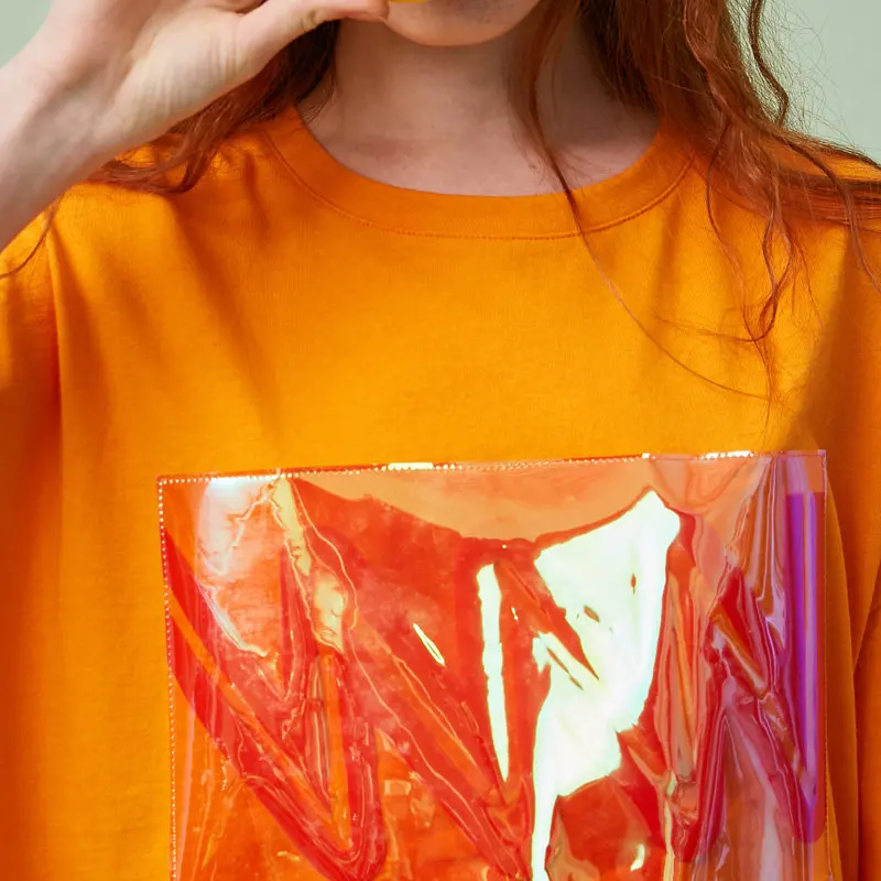 UNIFREE 2019 Summer New women t shirt cotton Simple Fashion Euro-American Wind Mapping Loose Leisure summer top U192G219HA | Женская