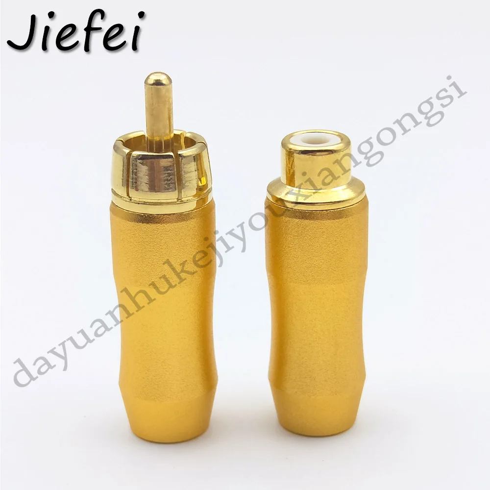 10pcs Male or Female RCA Plug Audio Video Locking Cable Connector Gold Plated soldering
10pcs Male or Female RCA Plug Audio Video Locking Cable Connector Gold Plated soldering