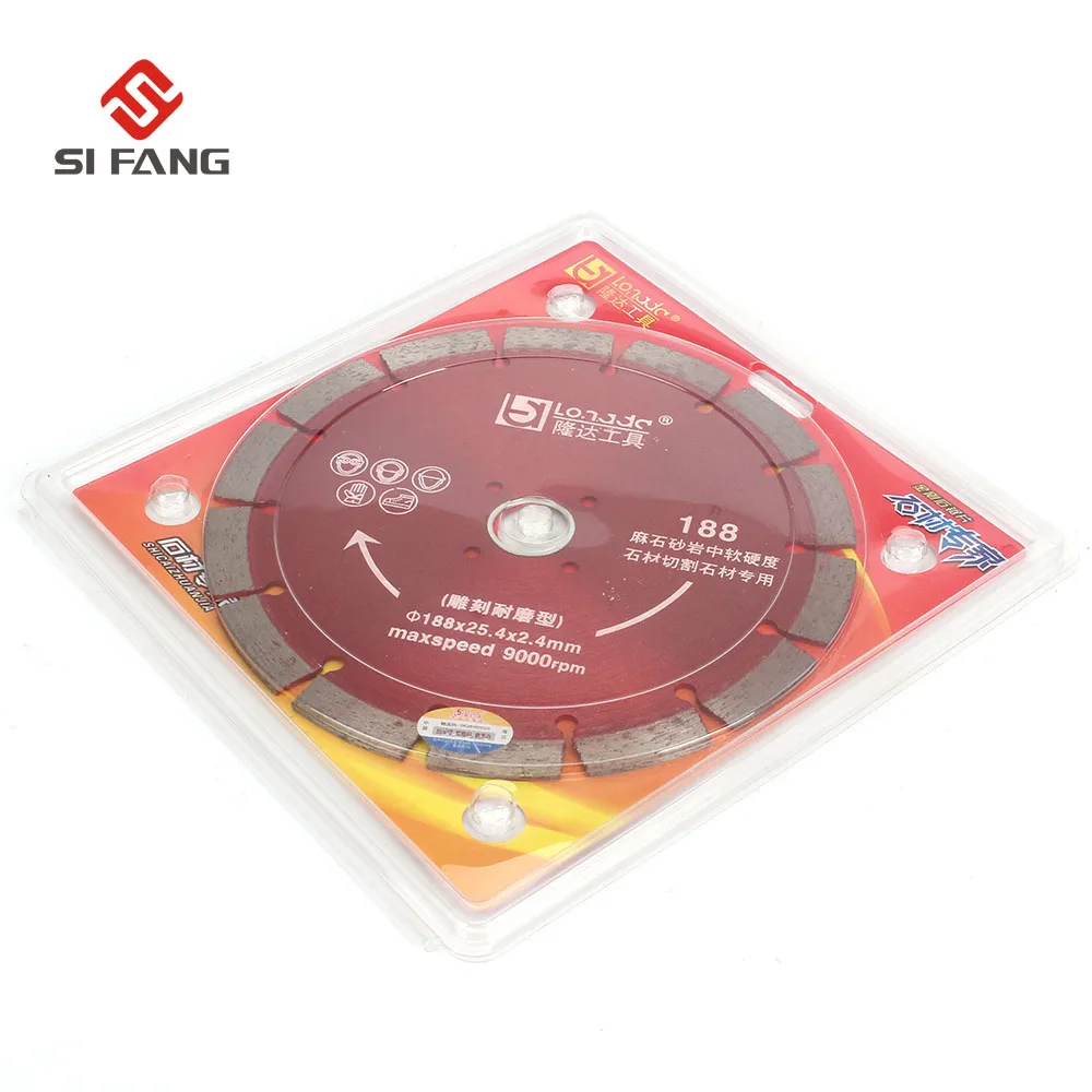 188mm Diamond Circular Saw Blade Sharpener Ceramic Tile Cutting Disc For Concrete Masonry Cutter Tool Free Shipping
188mm Diamond Circular Saw Blade Sharpener Ceramic Tile Cutting Disc For Concrete Masonry Cutter Tool Free Shipping