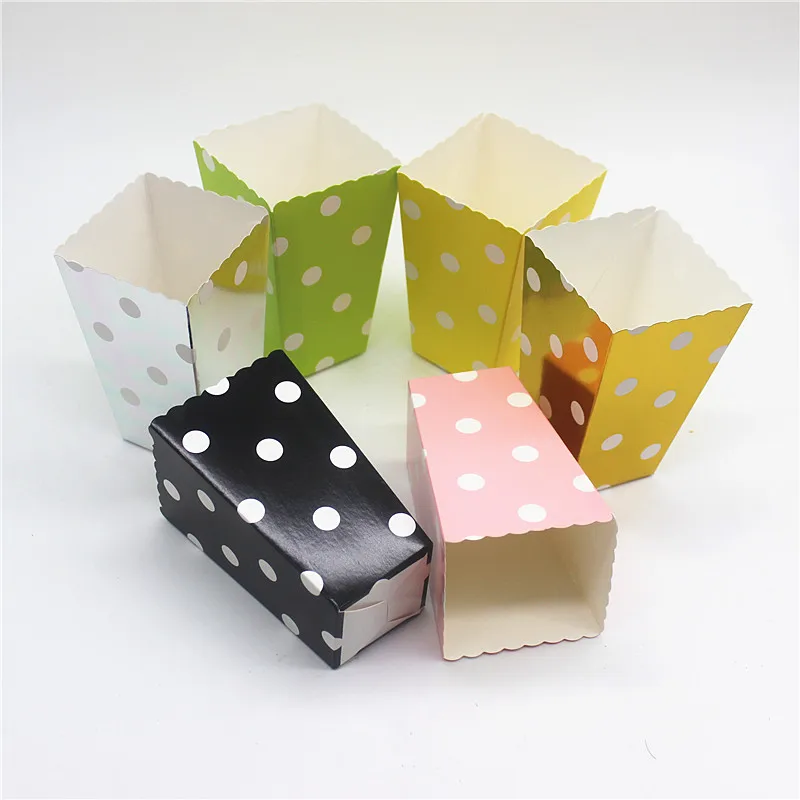 12pcs/Lot Wedding Decor Mini Popcorn Boxes Polka Dot Candy Buffet Favor Party Paper Bags Movie Home Baby Shower Supplies
12pcs/Lot Wedding Decor Mini Popcorn Boxes Polka Dot Candy Buffet Favor Party Paper Bags Movie Home Baby Shower Supplies
