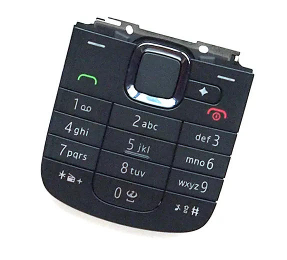 Английская черная клавиатура корпус крышка кнопки чехол для Nokia 2710 2710C Замена