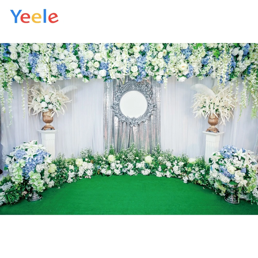 Yeele Flowers Curtain Grassland Mirror Wedding Love Photography Backgrounds Customized Photographic Backdrops for Photo Studio
Yeele Flowers Curtain Grassland Mirror Wedding Love Photography Backgrounds Customized Photographic Backdrops for Photo Studio
