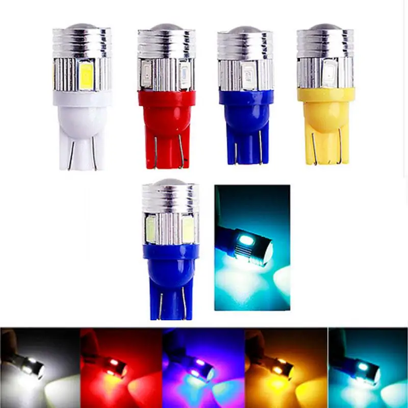 1pcs T10 194 W5W 6 SMD 5630 5730 LED Light Bulb Auto Clearance Lights Side Lamp parking Fog Lamp auto #QH069
1pcs T10 194 W5W 6 SMD 5630 5730 LED Light Bulb Auto Clearance Lights Side Lamp parking Fog Lamp auto #QH069
