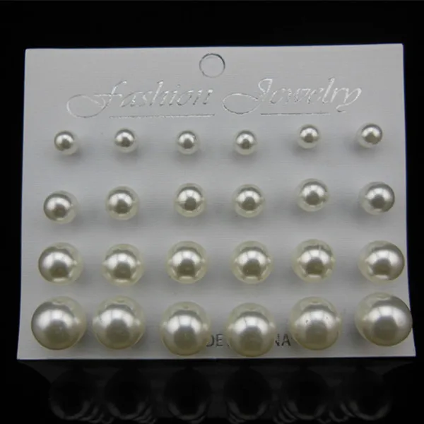 12 Pair Ivory White Pearl Womens Mens Piercing Earring Steel Post Nickel 6/8/10/12mm
12 Pair Ivory White Pearl Womens Mens Piercing Earring Steel Post Nickel 6/8/10/12mm