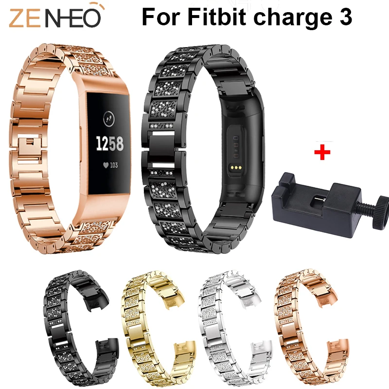 Women's bracelet for Fitbit Charge 3 watch Bands Metal Wristband Watches Strap replacement for Fitbit Charge 3 smart Accessories
Women's bracelet for Fitbit Charge 3 watch Bands Metal Wristband Watches Strap replacement for Fitbit Charge 3 smart Accessories