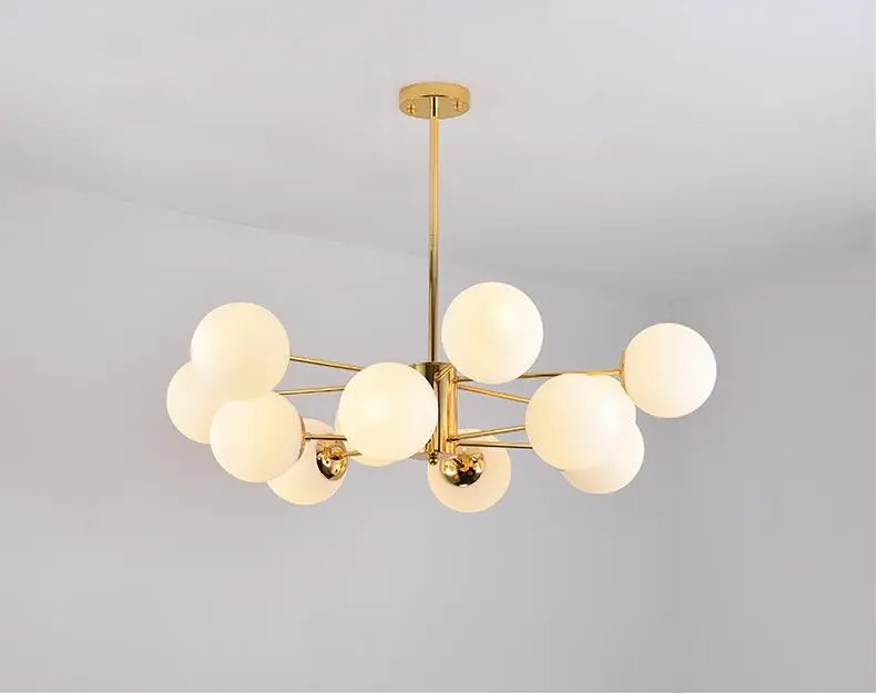 Nordic postmodern creative molecular style chandelier magic bean glass ball branch tensile iron lamp
Nordic postmodern creative molecular style chandelier magic bean glass ball branch tensile iron lamp