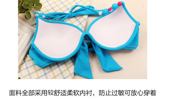 Women Bandage Push Up Bikini Set Bow Front Top Side Tie Brief Swim 2018 Sexy Two Piece Suits Brazil Summer Beach Wear maillot
Women Bandage Push Up Bikini Set Bow Front Top Side Tie Brief Swim 2018 Sexy Two Piece Suits Brazil Summer Beach Wear maillot