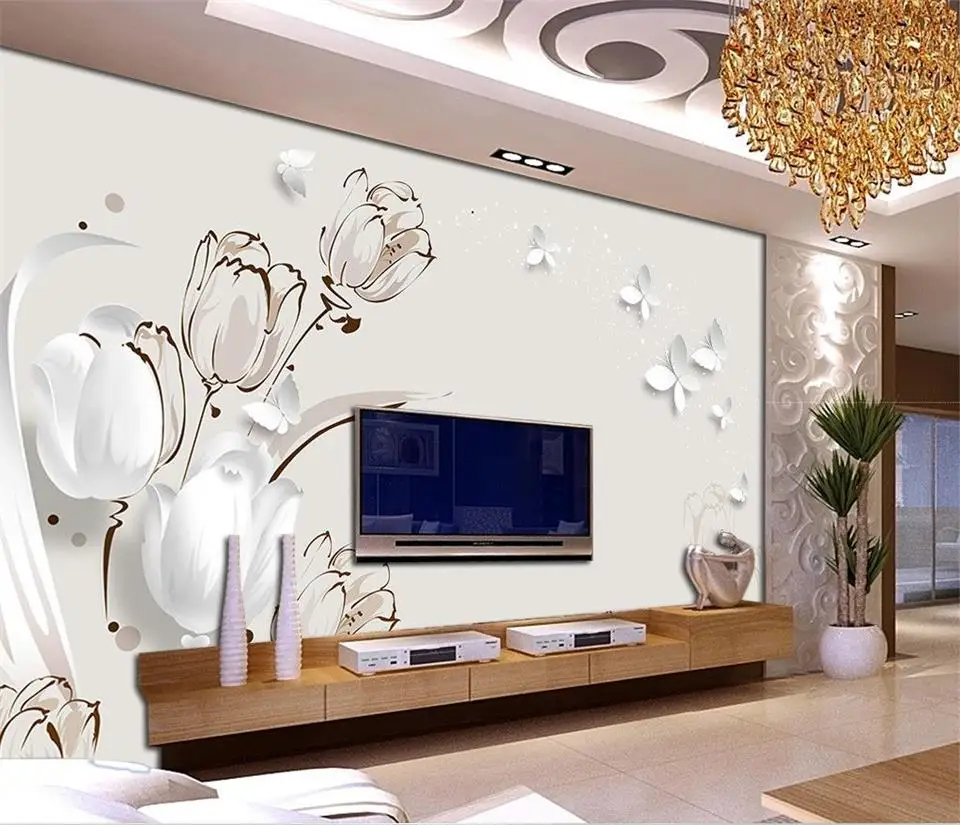 3d wallpaper custom photo mural living room tulips butterfly 3d painting sofa TV background non-woven wallpaper for wall 3d
3d wallpaper custom photo mural living room tulips butterfly 3d painting sofa TV background non-woven wallpaper for wall 3d