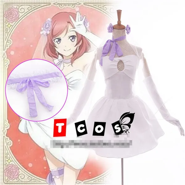 Костюм подружек невесты для косплея Lovelive нисикино Маки белое платье на заказ Бесплатная доставка A
Костюм подружек невесты для косплея Lovelive нисикино Маки белое платье на заказ Бесплатная доставка A