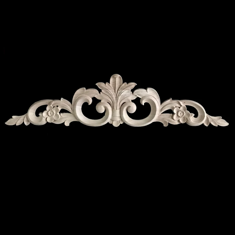 Flower Wood Carving Natural Appliques Furniture Cabinet Unpainted Wooden Mouldings Decal Decorative Figurine Ornaments
Flower Wood Carving Natural Appliques Furniture Cabinet Unpainted Wooden Mouldings Decal Decorative Figurine Ornaments
