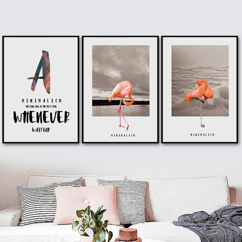 Pink Flamingo Sky Cloud Quotes Minimalism Nordic Posters And Prints Wall Art Canvas Painting Wall Pictures For Living Room Decor
Pink Flamingo Sky Cloud Quotes Minimalism Nordic Posters And Prints Wall Art Canvas Painting Wall Pictures For Living Room Decor