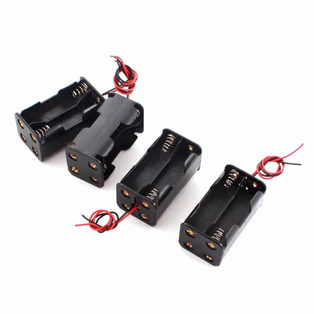 MasterFire 600pcs/lot AA Battery Storage Box 2-slot 4 x AA Batteries Back to Back Holder Case Cover Box With Wire Leads
MasterFire 600pcs/lot AA Battery Storage Box 2-slot 4 x AA Batteries Back to Back Holder Case Cover Box With Wire Leads