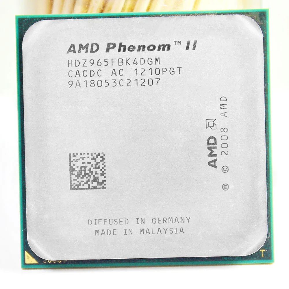 Бесплатная доставка процессор AMD Phenom II X4 965 3 4 ГГц Разъем AM2 + AM3 938 четырехъядерный 2M