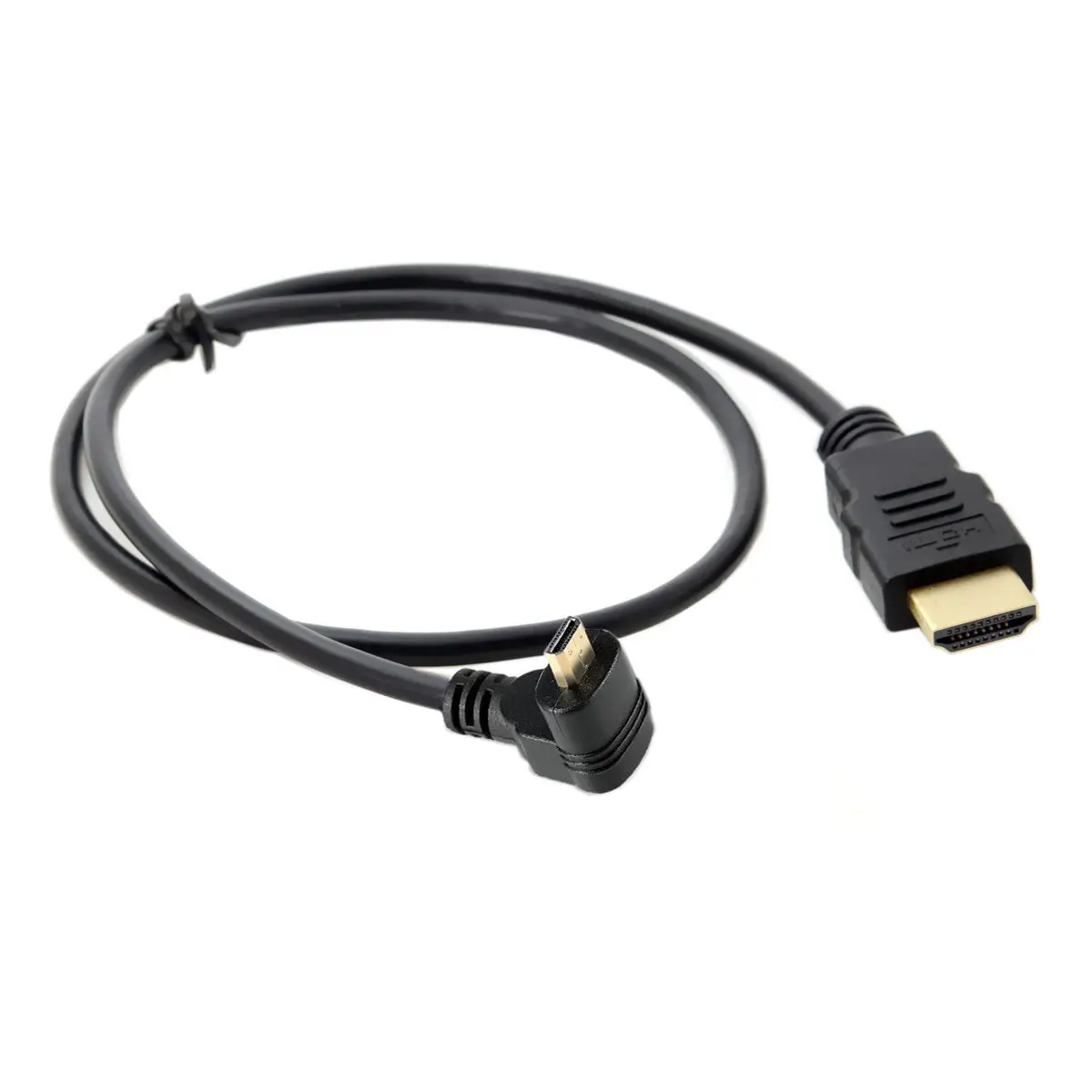 CYSM Black Micro HDMI-compatible to HDMI-compatible Male HDTV Cable Angled Left & Right Angled 90 Degree
CYSM Black Micro HDMI-compatible to HDMI-compatible Male HDTV Cable Angled Left & Right Angled 90 Degree