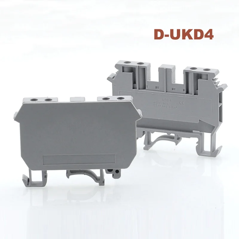 5/10Pcs D-UDK4 Terminals End Plate Double Inlet And Outlet UDK-4 Din Rail Terminal Block Bornier Sealing Baffle Flaps Separator
5/10Pcs D-UDK4 Terminals End Plate Double Inlet And Outlet UDK-4 Din Rail Terminal Block Bornier Sealing Baffle Flaps Separator