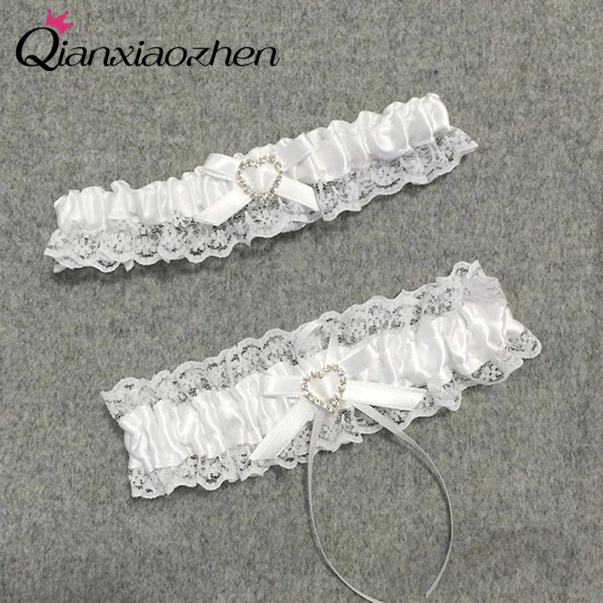 Qianxiaozhen 2pcs/set Heart Lace Leg Wedding Garter Bridal Garters Wedding Accessories Wedding Supply Garters Decorations
Qianxiaozhen 2pcs/set Heart Lace Leg Wedding Garter Bridal Garters Wedding Accessories Wedding Supply Garters Decorations