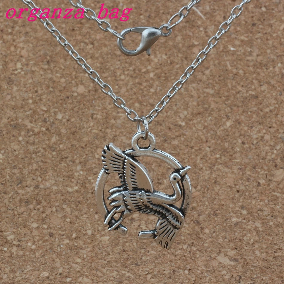20pc Zinc Alloy Sin Crane Bird Charms Pendant Necklaces 18inches Chains Jewelry DIY A-254d
20pc Zinc Alloy Sin Crane Bird Charms Pendant Necklaces 18inches Chains Jewelry DIY A-254d