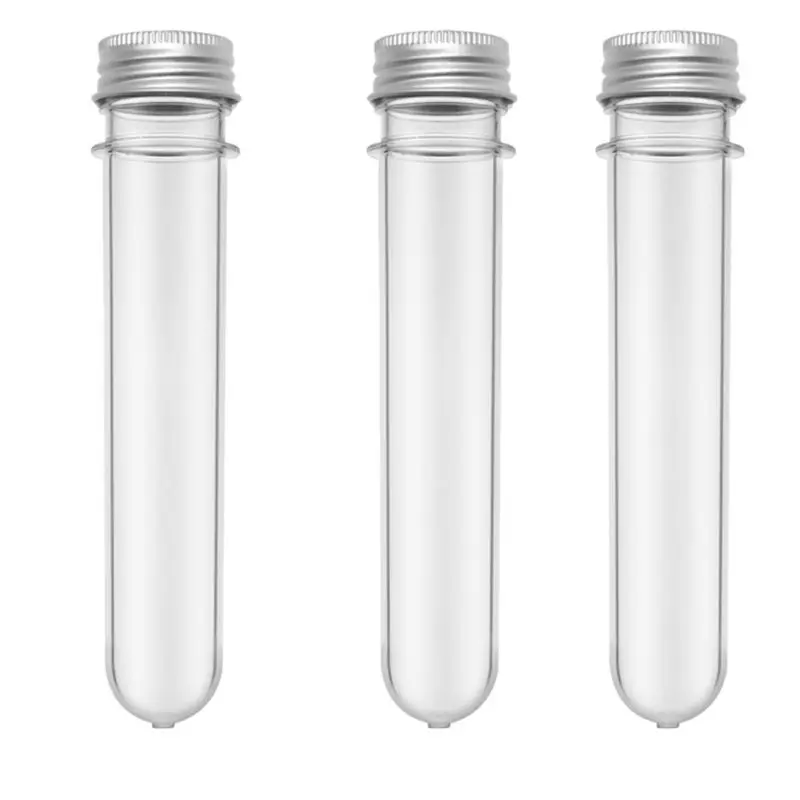 10PCS Plastic Test Tubes Clear and Transparent Candy Storage Containers with Screw Caps 40ml
10PCS Plastic Test Tubes Clear and Transparent Candy Storage Containers with Screw Caps 40ml