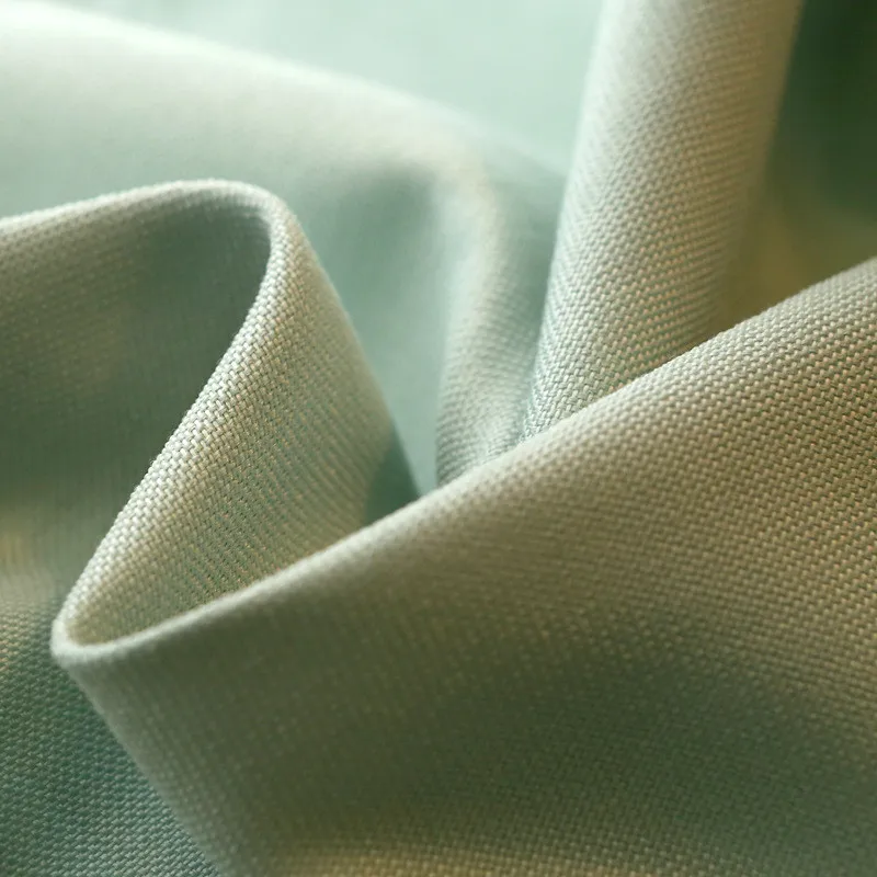 Latest 8 colors 70%-85% shading modern style solid green faux plain linen Blackout curtain for living room window custom made
Latest 8 colors 70%-85% shading modern style solid green faux plain linen Blackout curtain for living room window custom made
